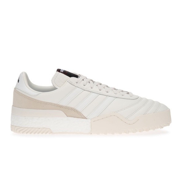Adidas X Alexander Wang BBall Leather Sneakers in Core White - Picture 1 of 15